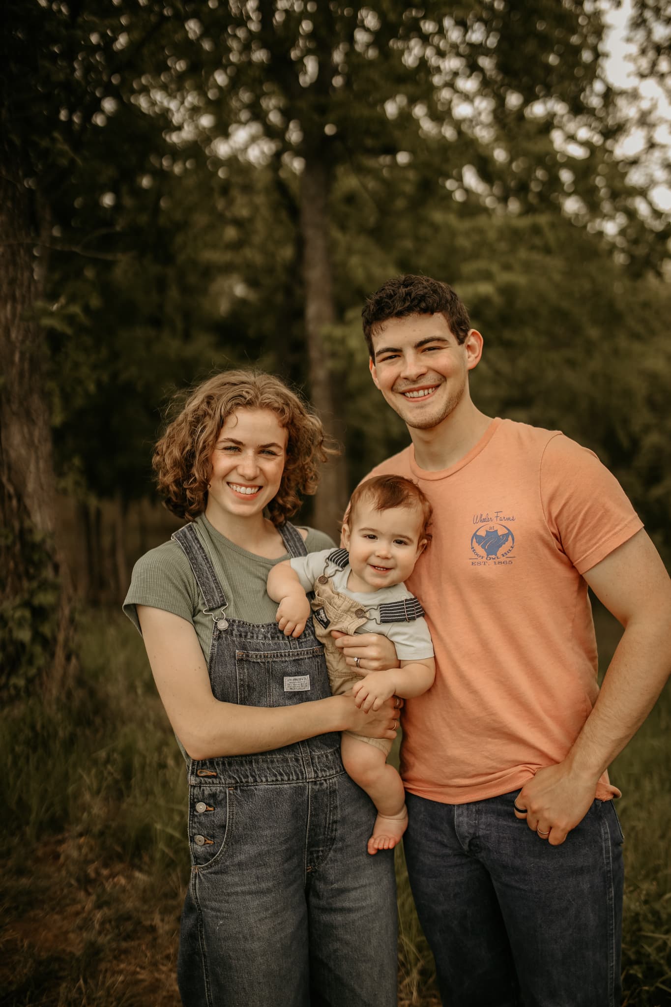 Emalee Wheeler with her family